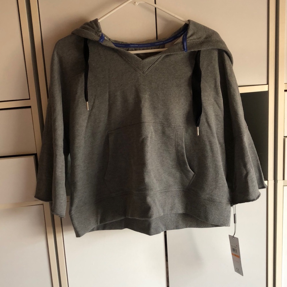 Grey Calvin Klein sweatshirt